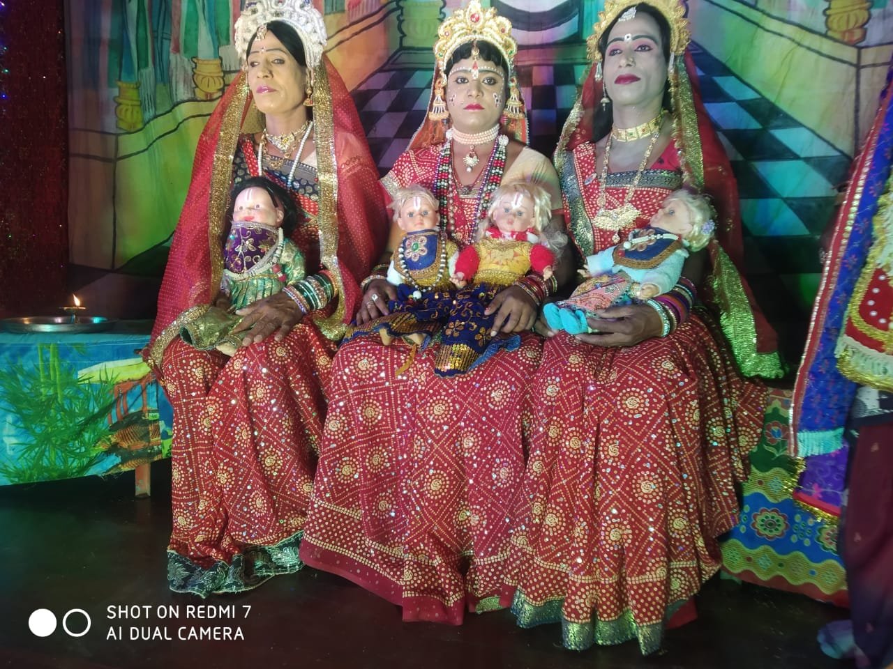 श्री साई रामलीला मंडल दिनांक 18/3/25 को रावण अत्याचार व राम जन्म की लीला प्रस्तुत की गई