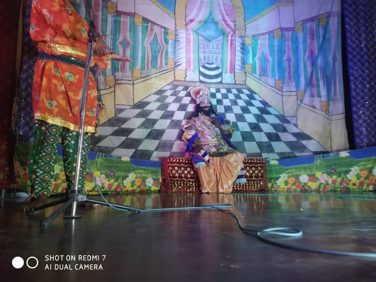 नारद मोह प्रसंग की लीला प्रस्तुत श्री सत्य साई रामलीला मंडली छ. ग द्वारा दिनाँक 17/03/2025